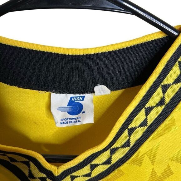 Vintage 80s 90s Soccer Jersey Medium Made In USA - Picture 4 of 4